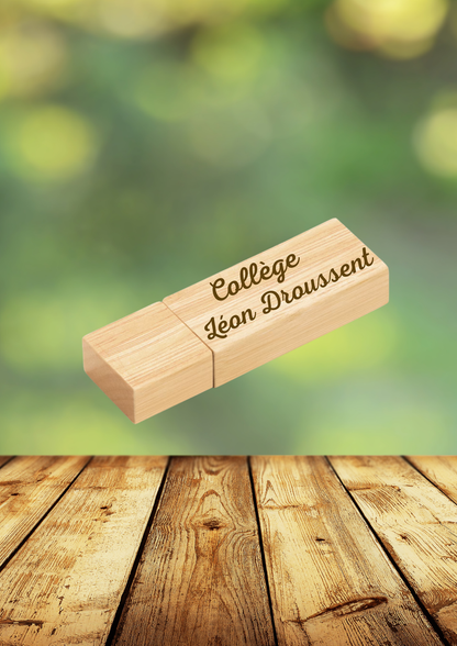 Wooden USB keys with engraving 8GB