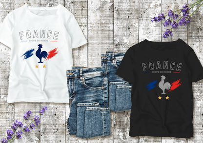 T-shirt France – Coupe du Monde ⚽🇫🇷