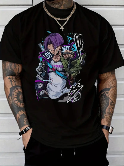 T-shirt "Trunks Capsule Corp" – Manga Streetwear Style