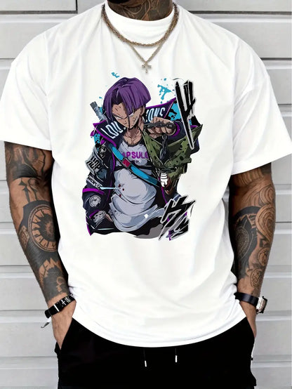 T-shirt "Trunks Capsule Corp" – Manga Streetwear Style