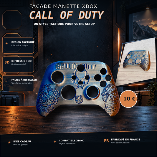 Façade manette Xbox Call of Duty – impression 3D