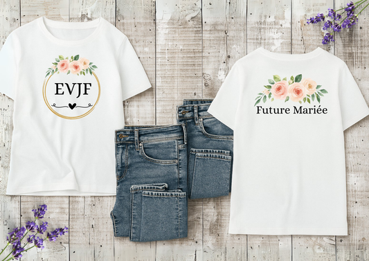 T-shirt EVJF Femme