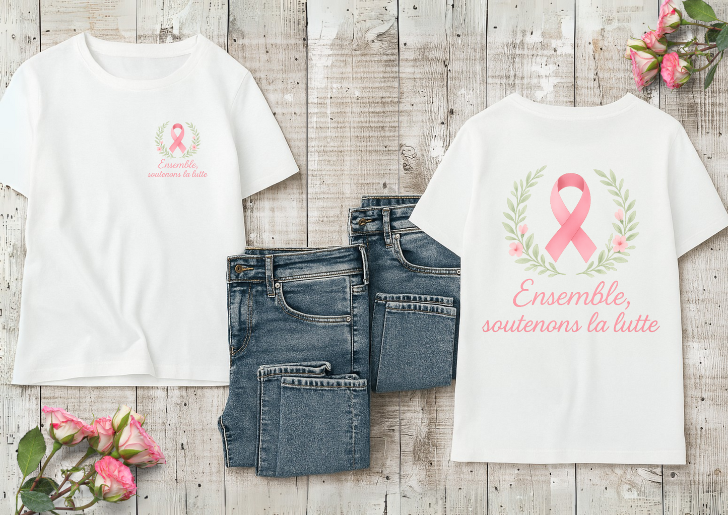 Tee Shirt Octobre Rose – Édition solidaire 🎀