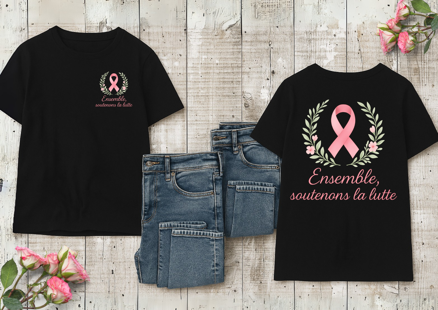 Tee Shirt Octobre Rose – Édition solidaire 🎀