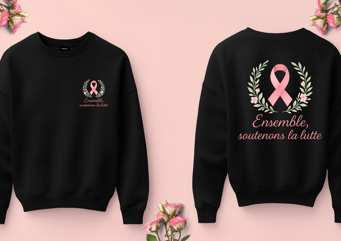 Sweat Octobre Rose – Édition Solidaire 🎀