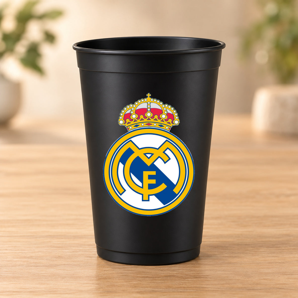 Gobelet noir Football - Real Madrid