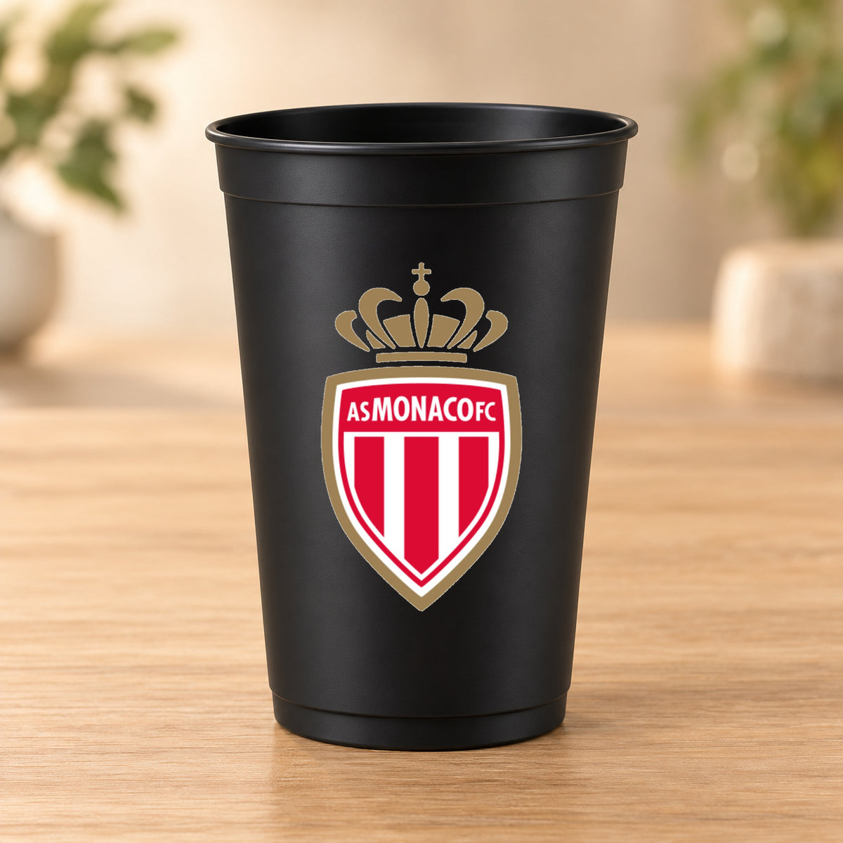 Gobelet noir Football - AS Monaco