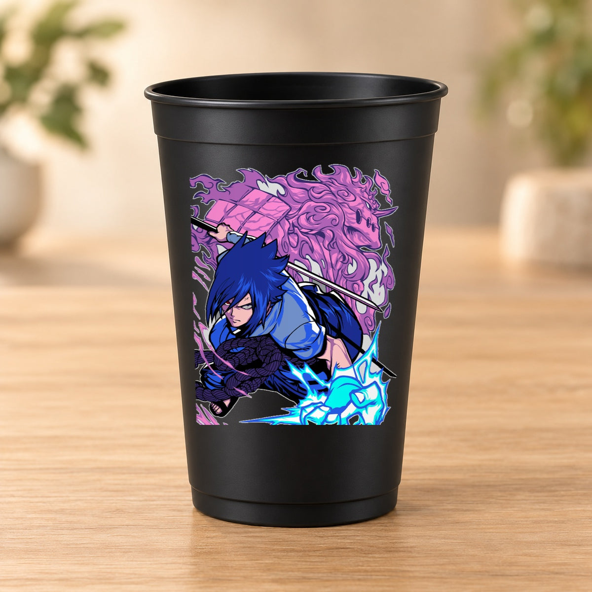 Gobelet Anime noir modèle 055