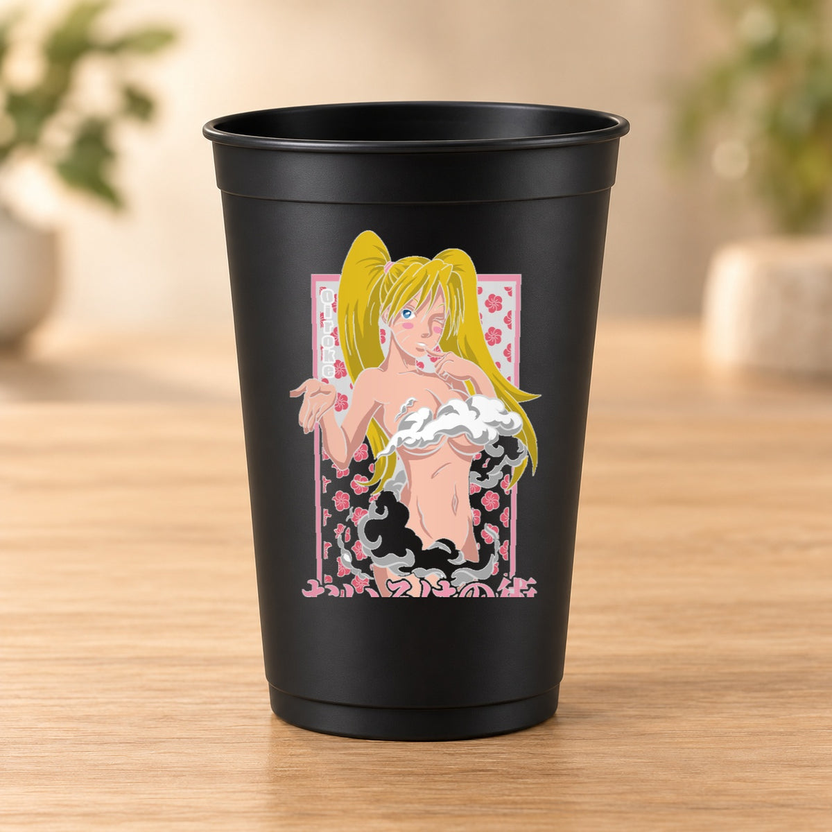 Gobelet Anime noir modèle 071
