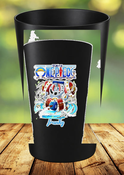 Gobelet One Piece – Impression DTF UV – 136 modèles au choix – 110 – Noir