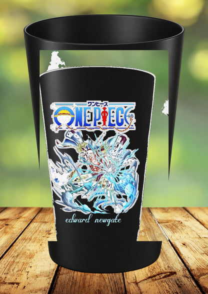 Gobelet One Piece – Impression DTF UV – 136 modèles au choix – 112 – Noir