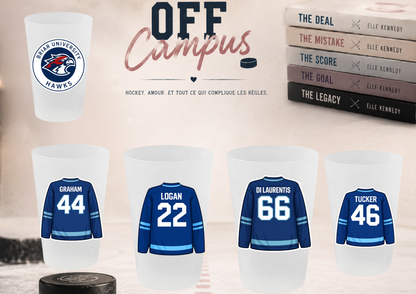 Gobelet Off Campus – Briar University Hawks 🏒