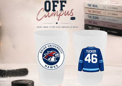 Gobelet Off Campus – Briar University Hawks 🏒
