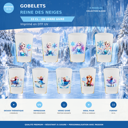 Présentation Gobelets Reine des Neiges corrigée sans cadres