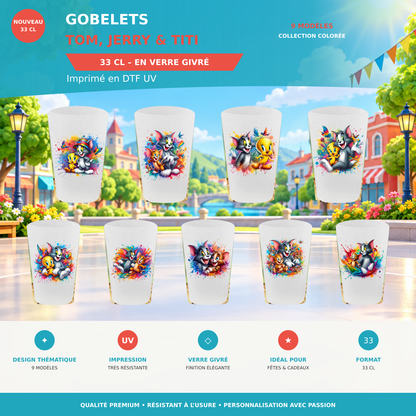 Présentation Gobelets Tom et Jerry corrigée sans cadres