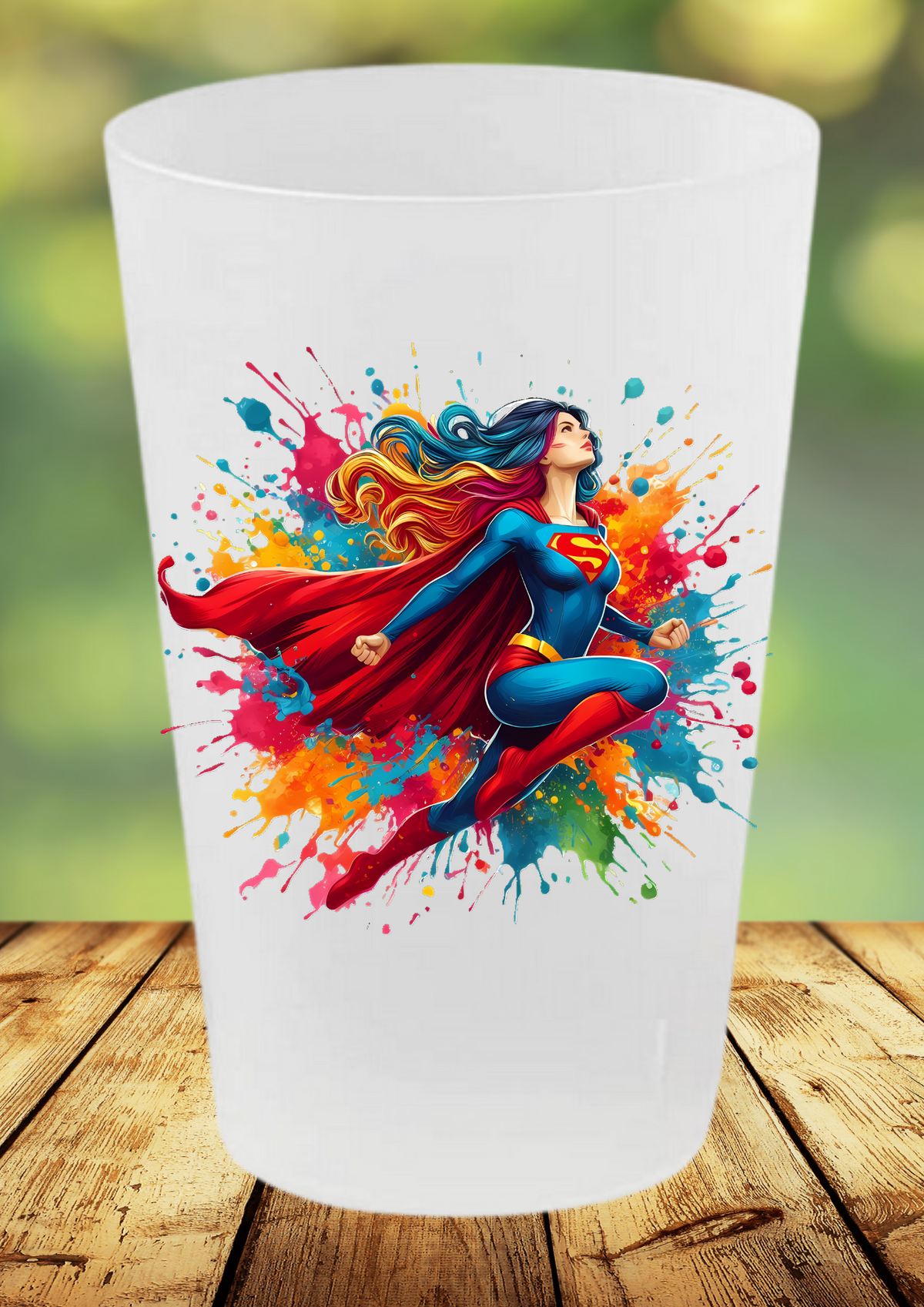 🦸‍♀️ Gobelet Réutilisable Supergirl – Collection Héroïque