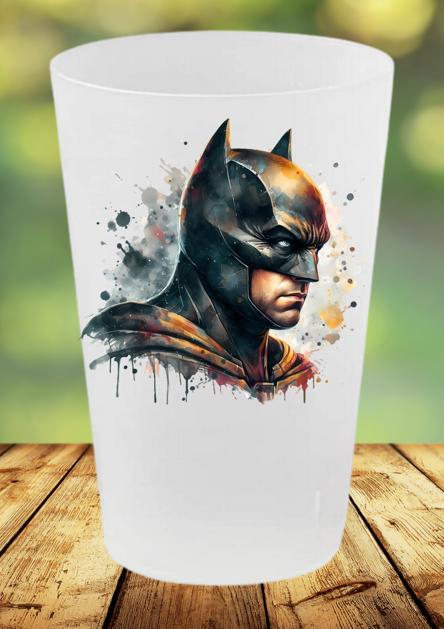 🦇 Gobelet Réutilisable 33cl – Collection BATMAN