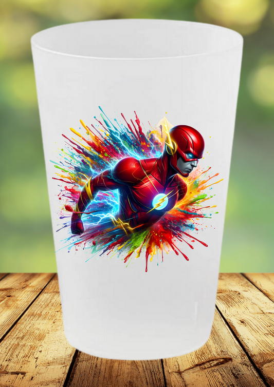 🏃‍♂️ Gobelet Réutilisable Super-Héros – Collection FLASH ⚡
