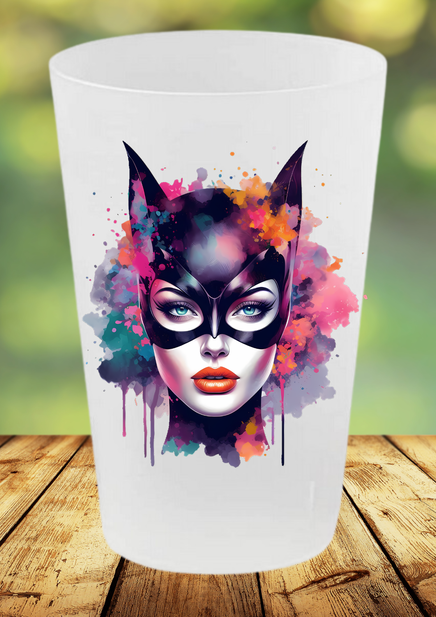 🐾 Verre Réutilisable 33cl – Catwoman
