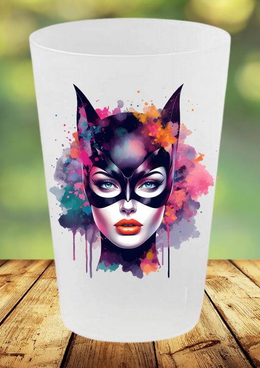 🐾 Verre Réutilisable 33cl – Catwoman