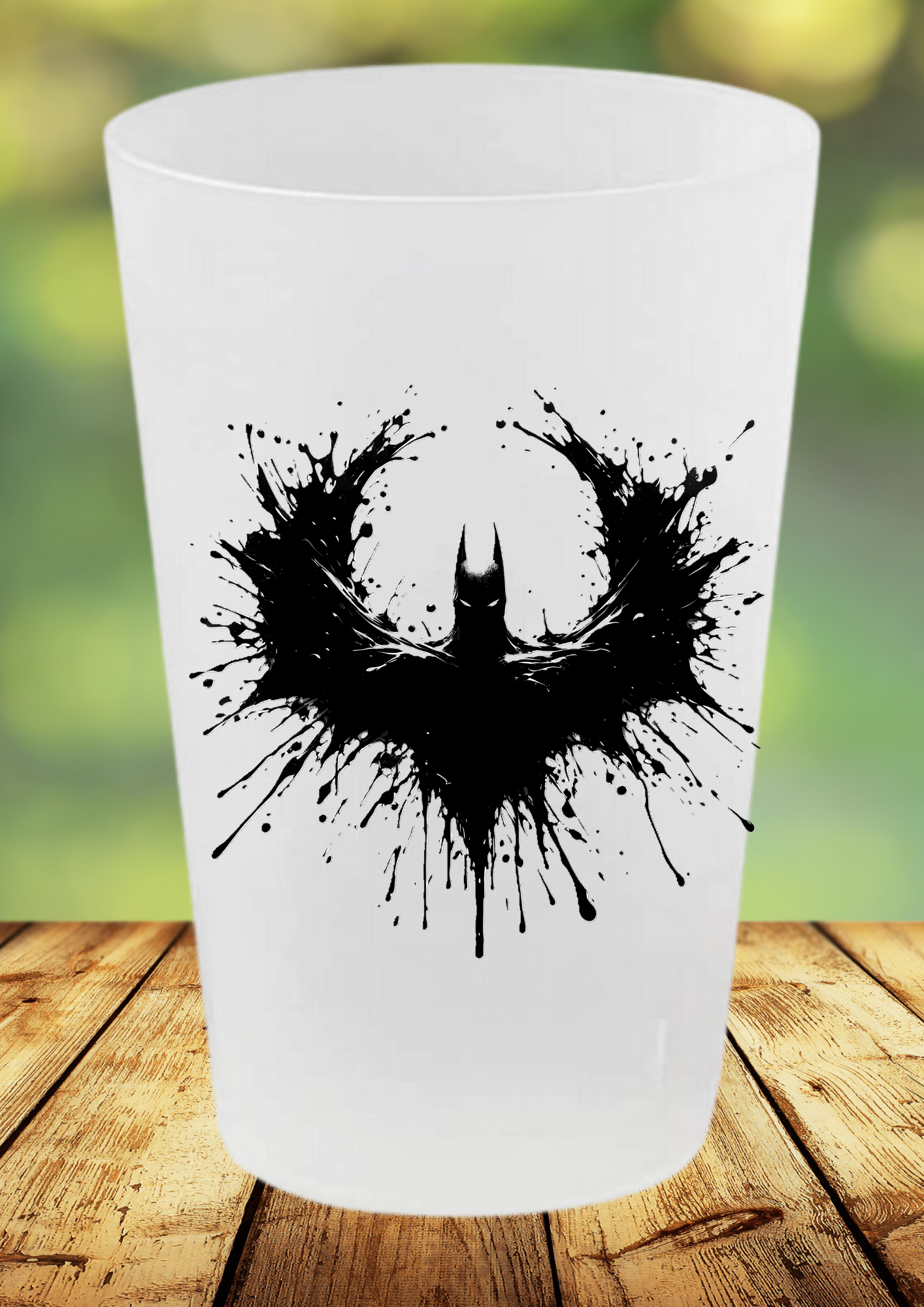 🦇 Gobelet Réutilisable 33cl – Collection BATMAN