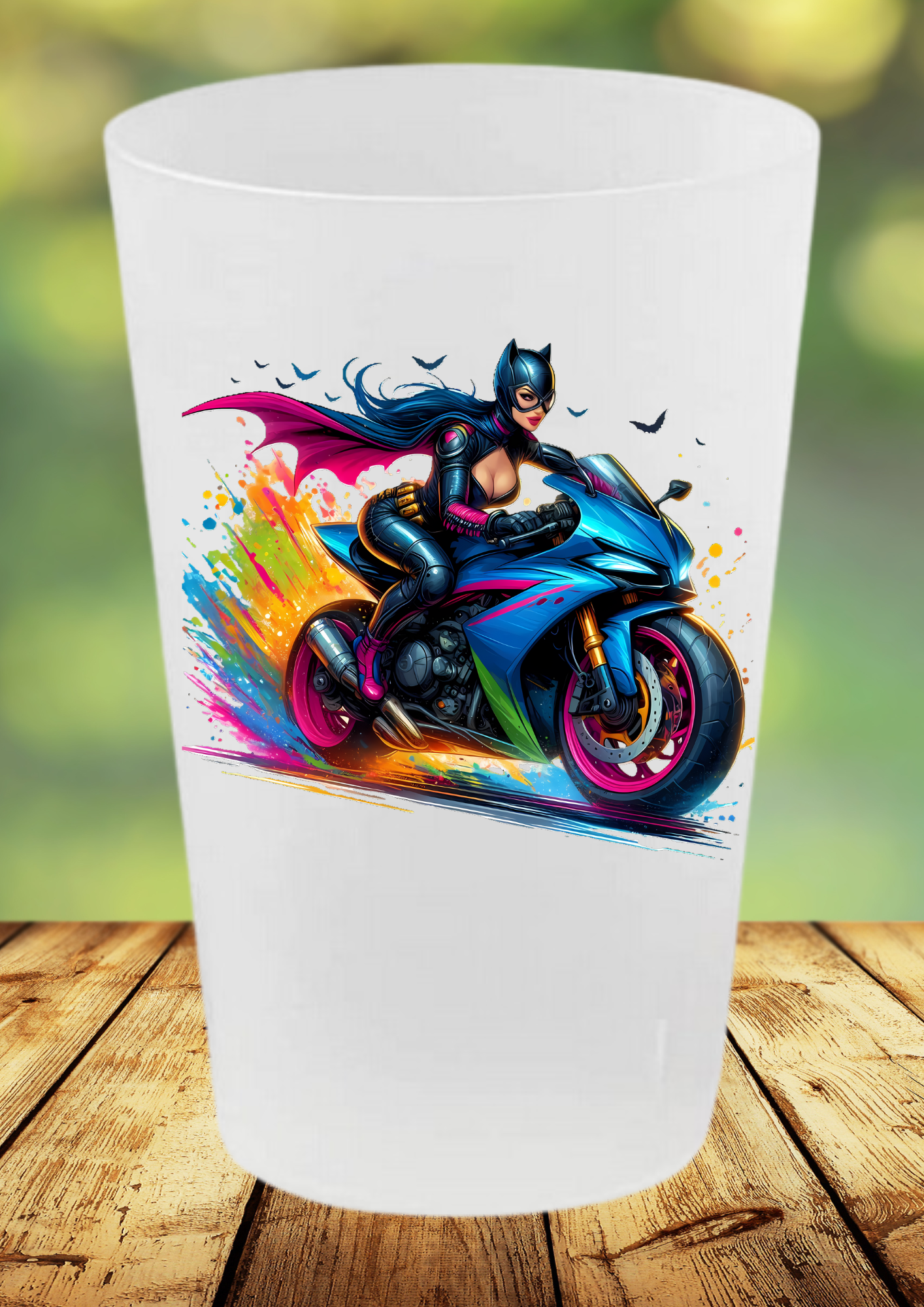 🐾 Verre Réutilisable 33cl – Catwoman