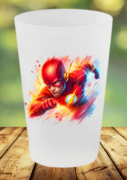 🏃‍♂️ Gobelet Réutilisable Super-Héros – Collection FLASH ⚡