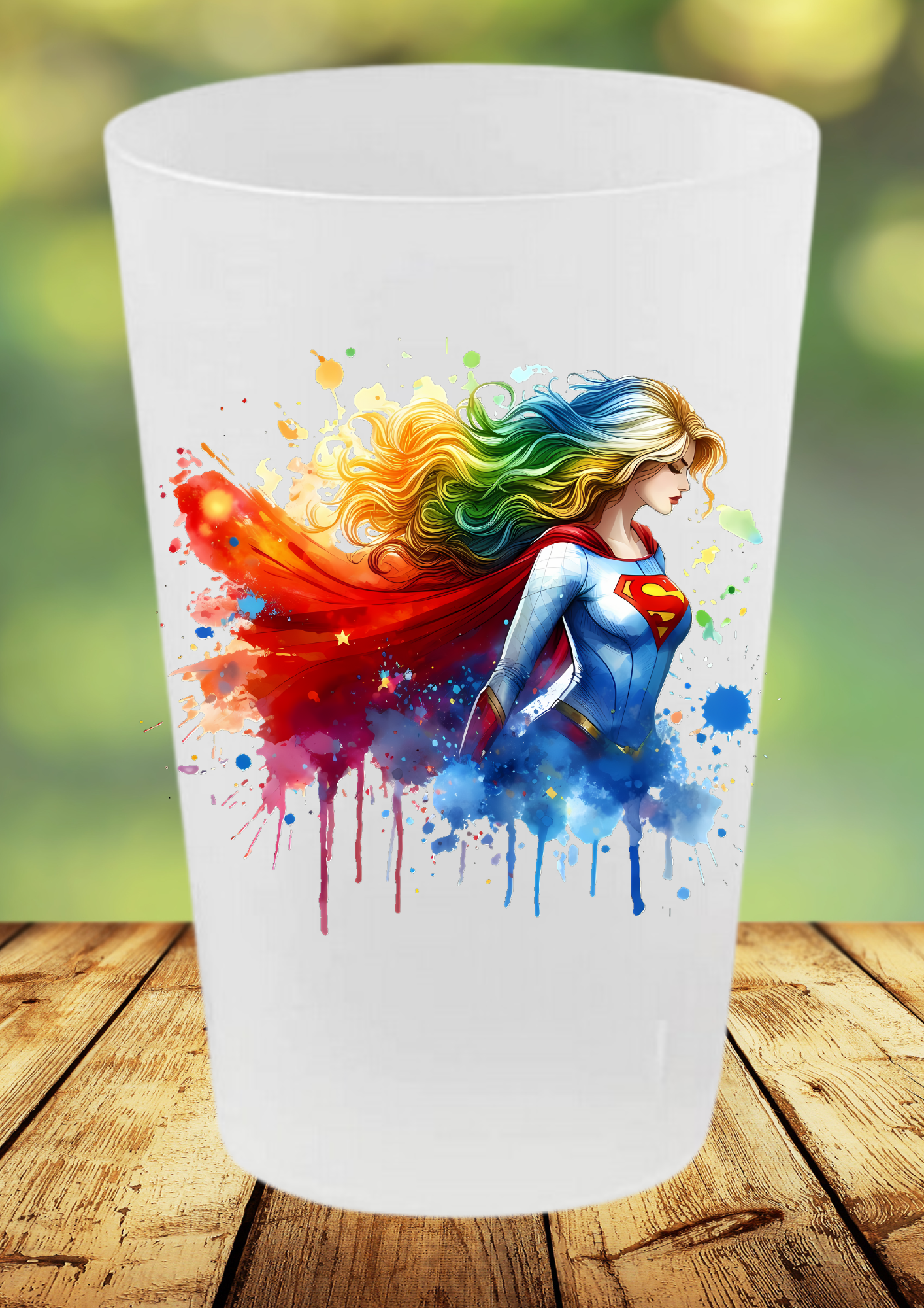 🦸‍♀️ Gobelet Réutilisable Supergirl – Collection Héroïque