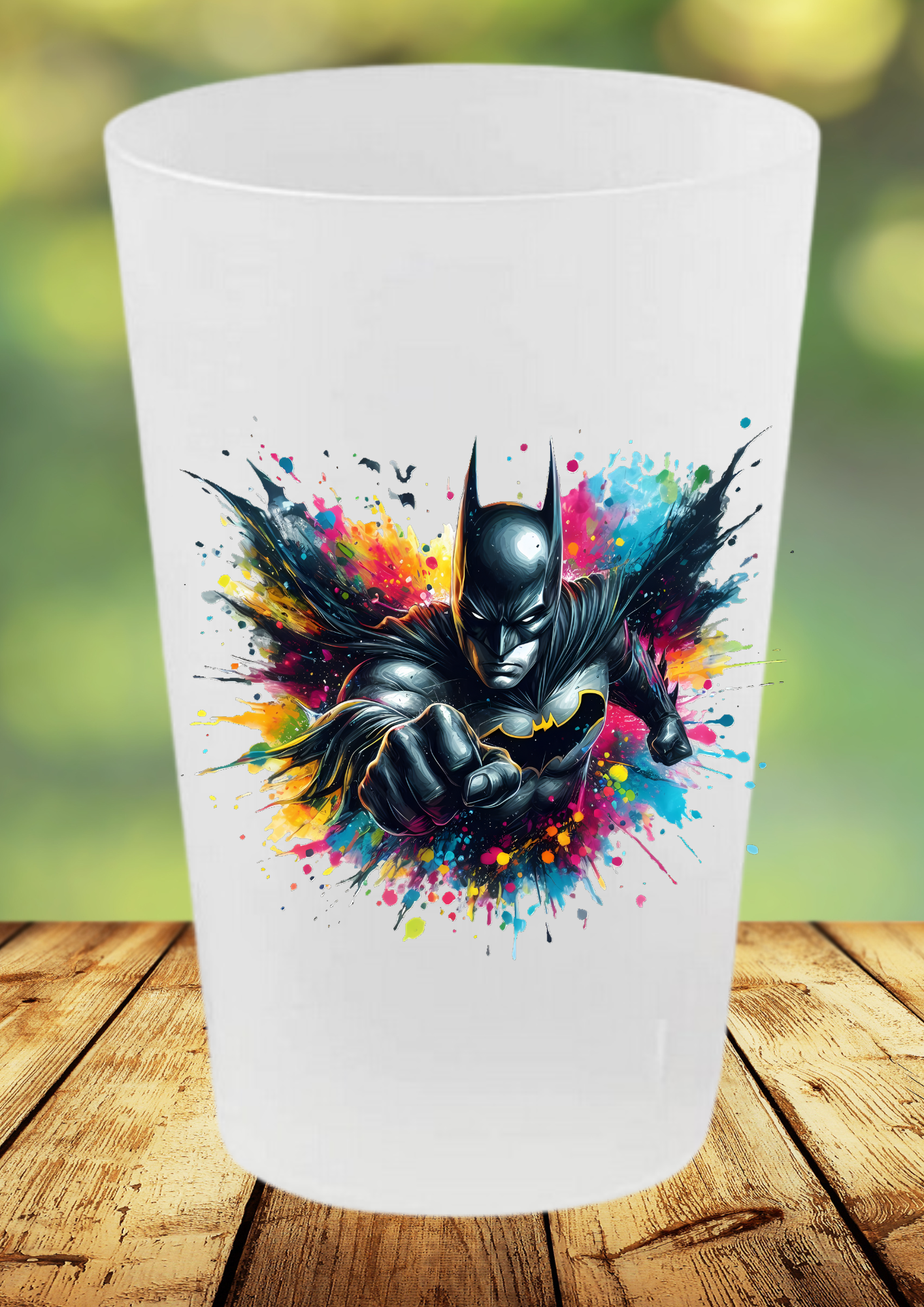 🦇 Gobelet Réutilisable 33cl – Collection BATMAN