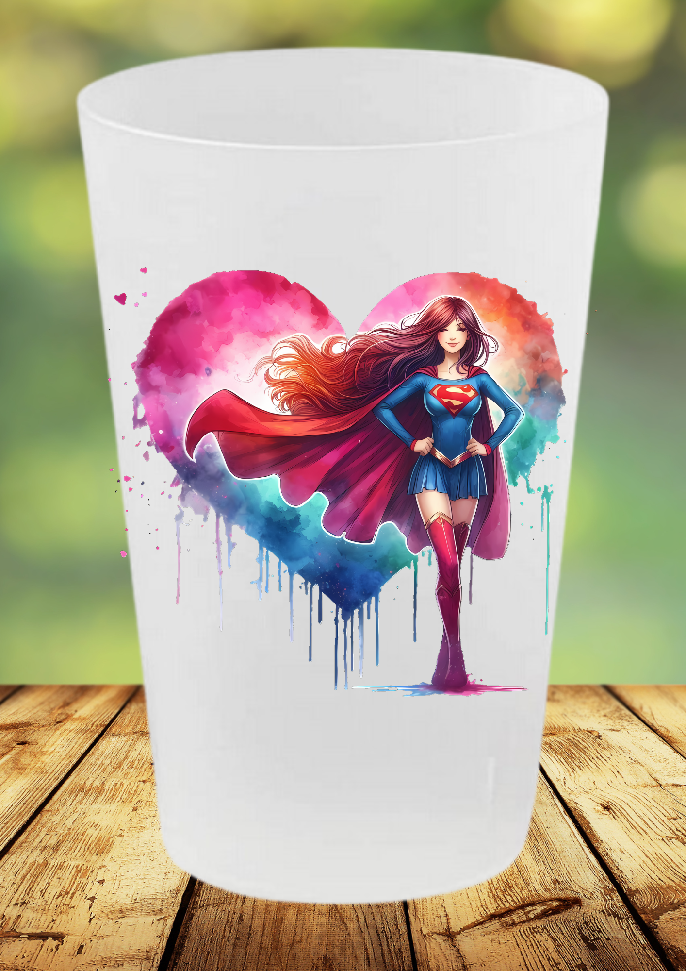 🦸‍♀️ Gobelet Réutilisable Supergirl – Collection Héroïque