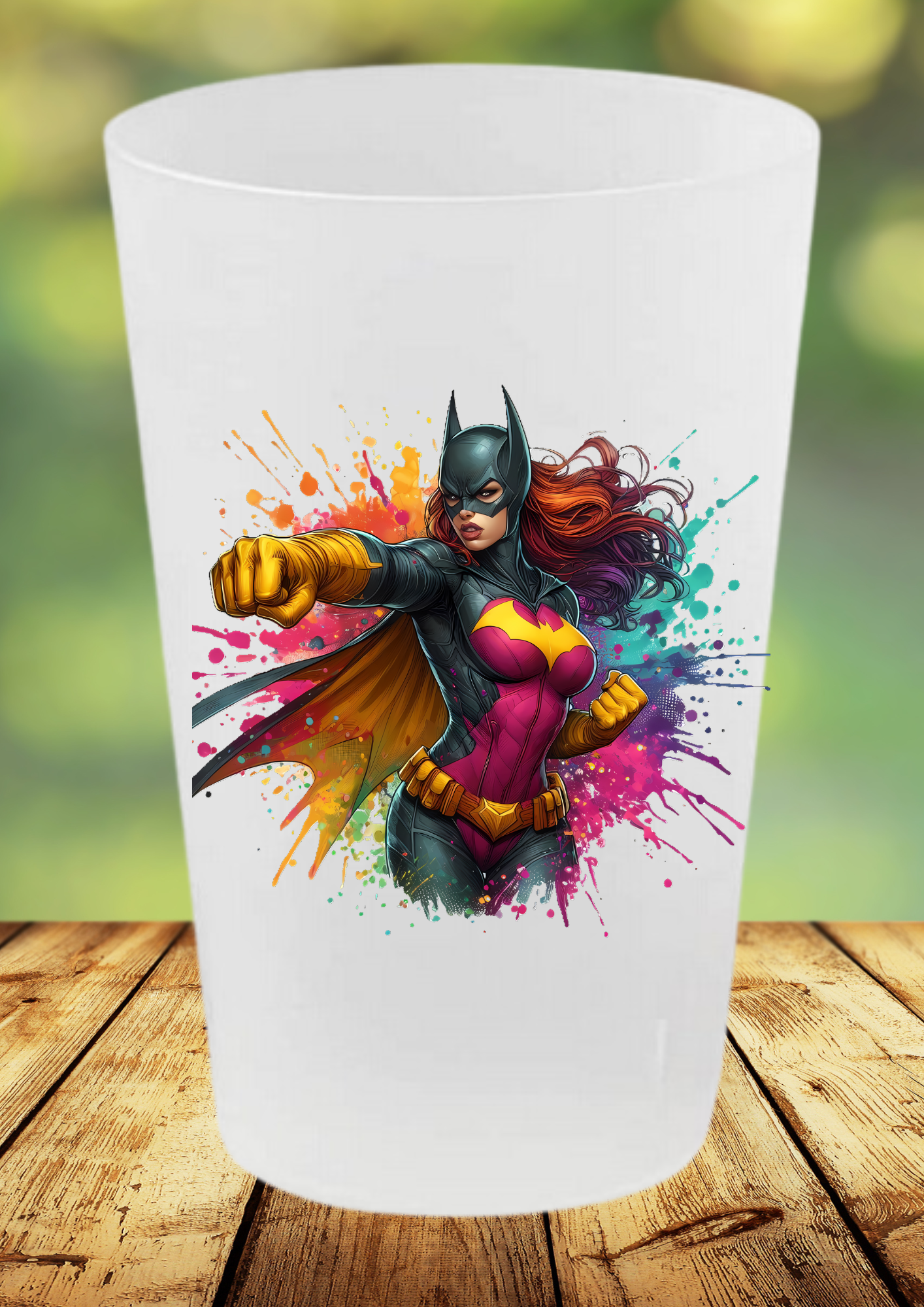 🦸‍♀️ Gobelet Réutilisable 33cl – Collection Spéciale Batgirl