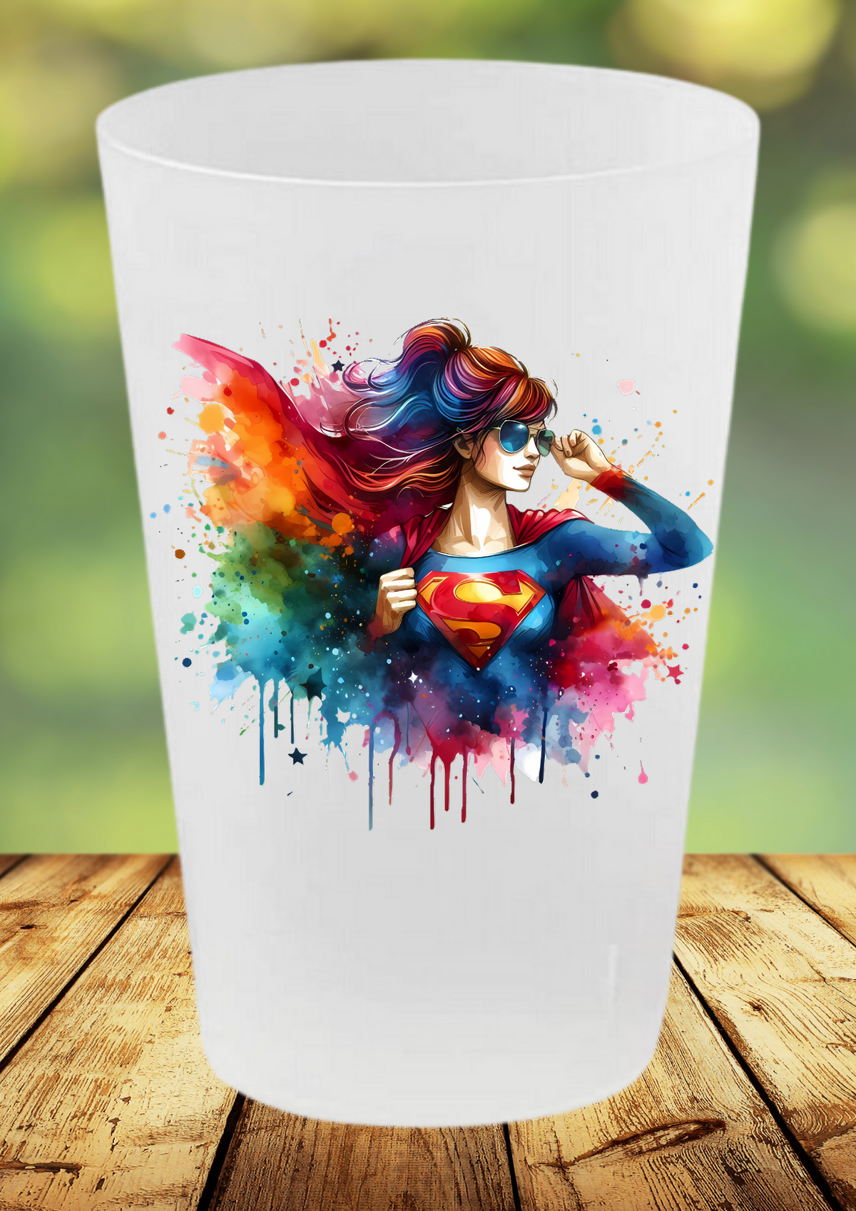 🦸‍♀️ Gobelet Réutilisable Supergirl – Collection Héroïque