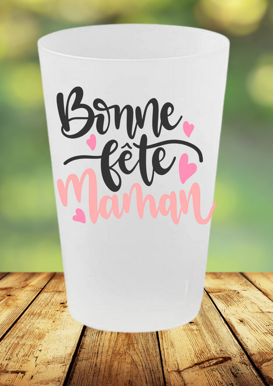 🥤 Gobelet "Bonne fête Maman" – Le classique incontournable 💖