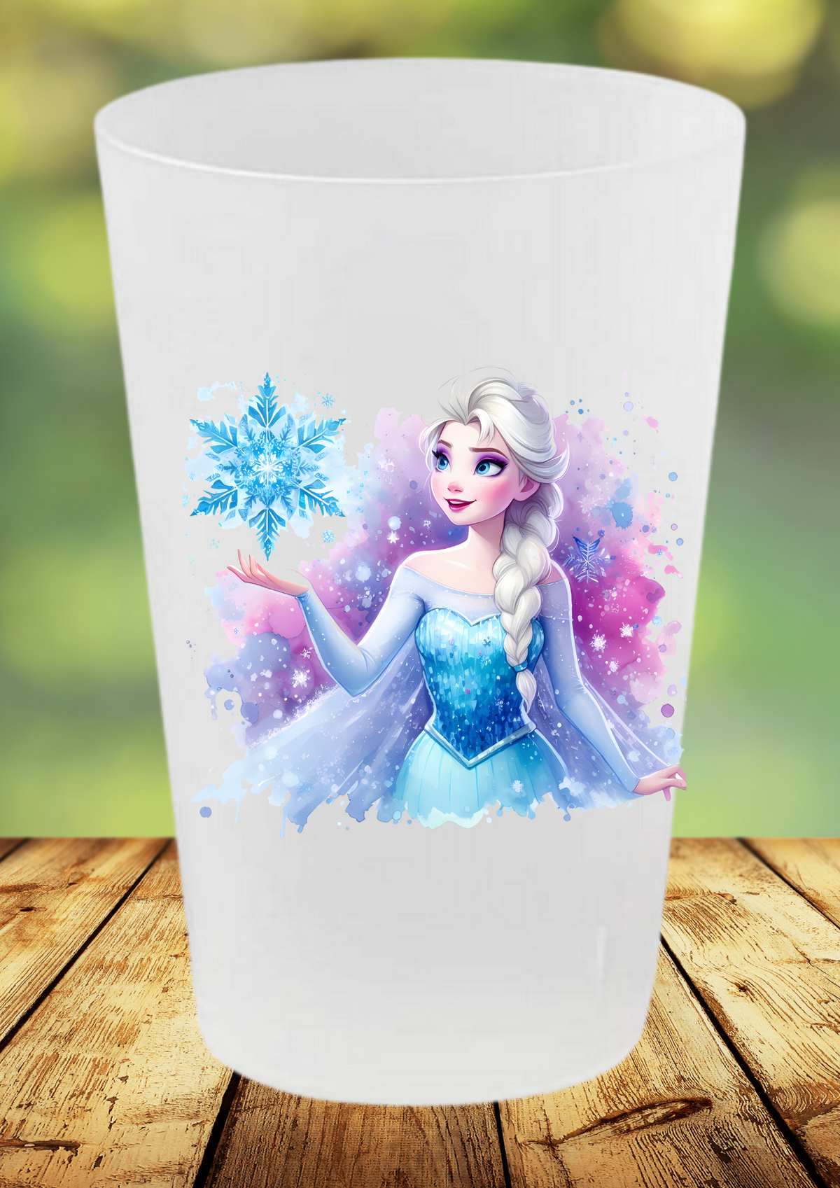 🥤 Gobelet réutilisable  – Blanche Neige