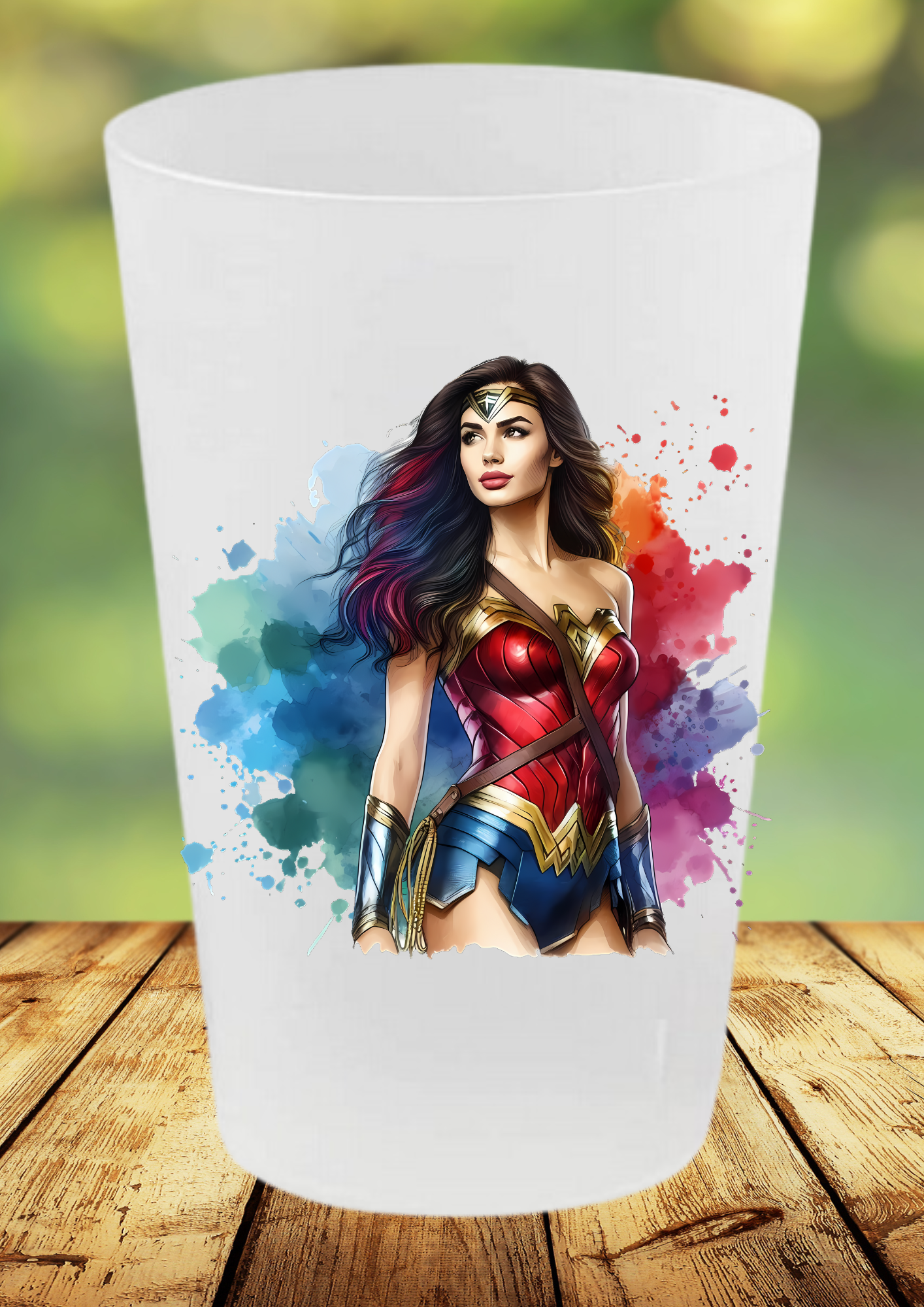 🏺 Gobelet Réutilisable – Wonder Woman 🌟