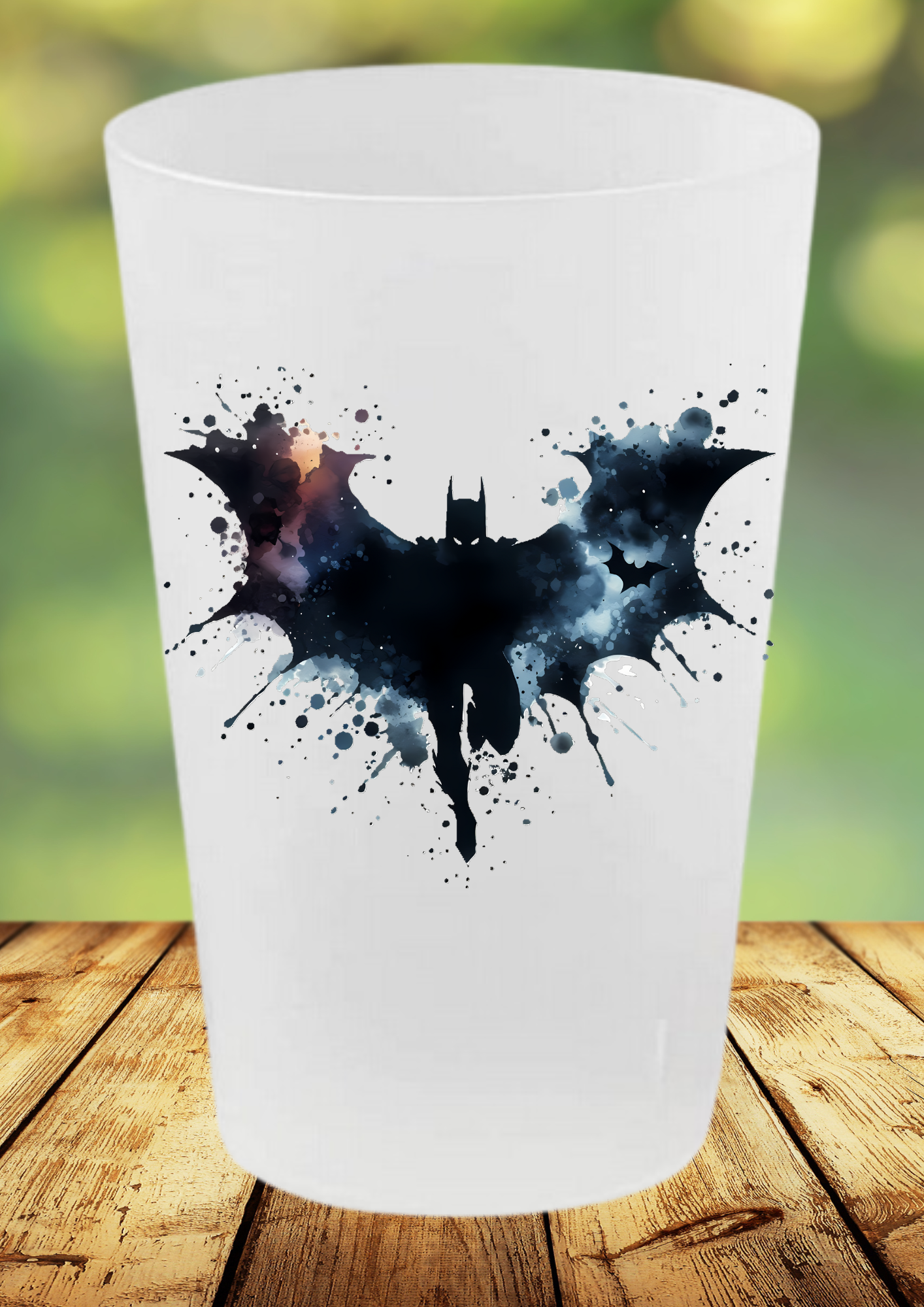 🦇 Gobelet Réutilisable 33cl – Collection BATMAN