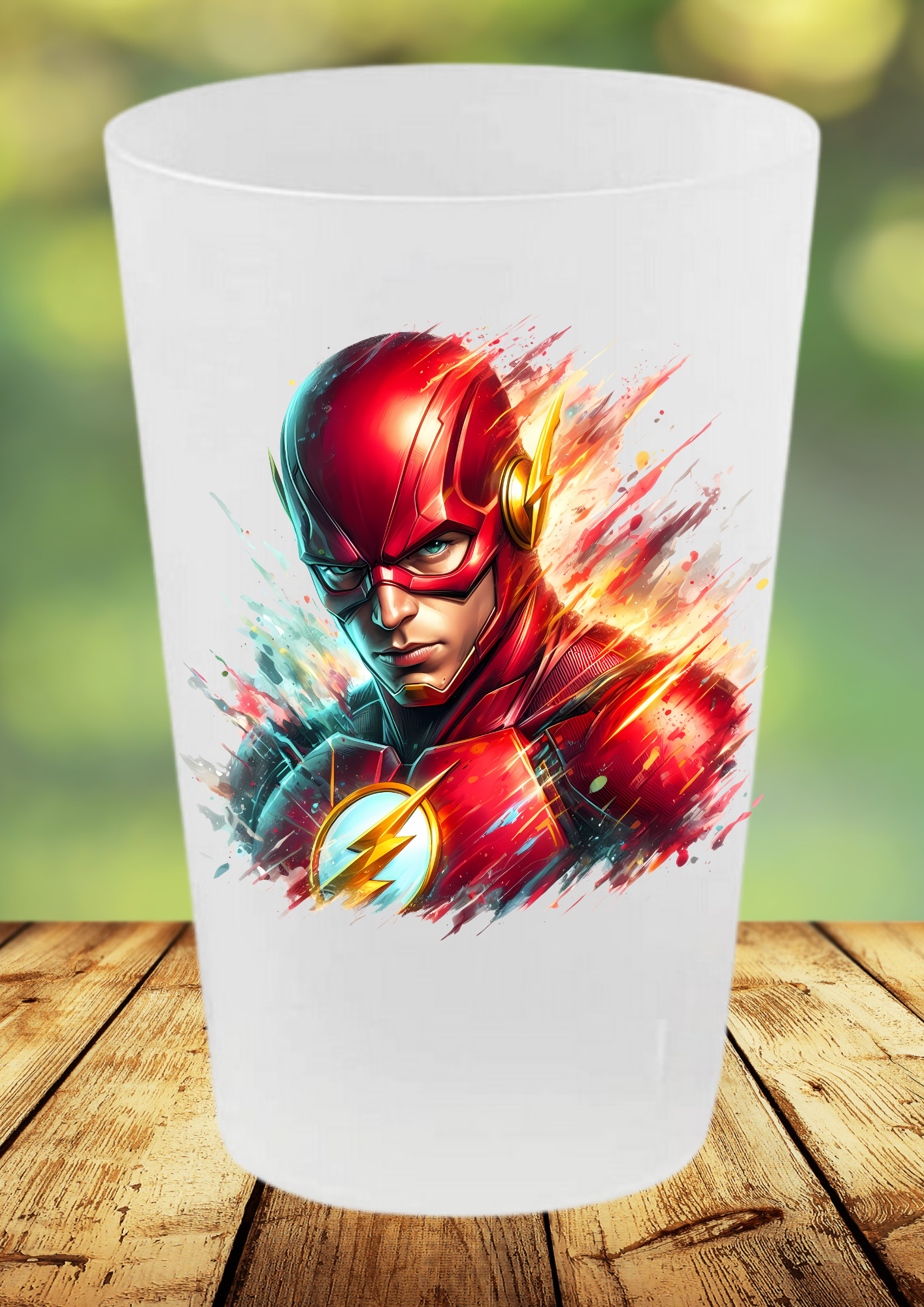 🏃‍♂️ Gobelet Réutilisable Super-Héros – Collection FLASH ⚡
