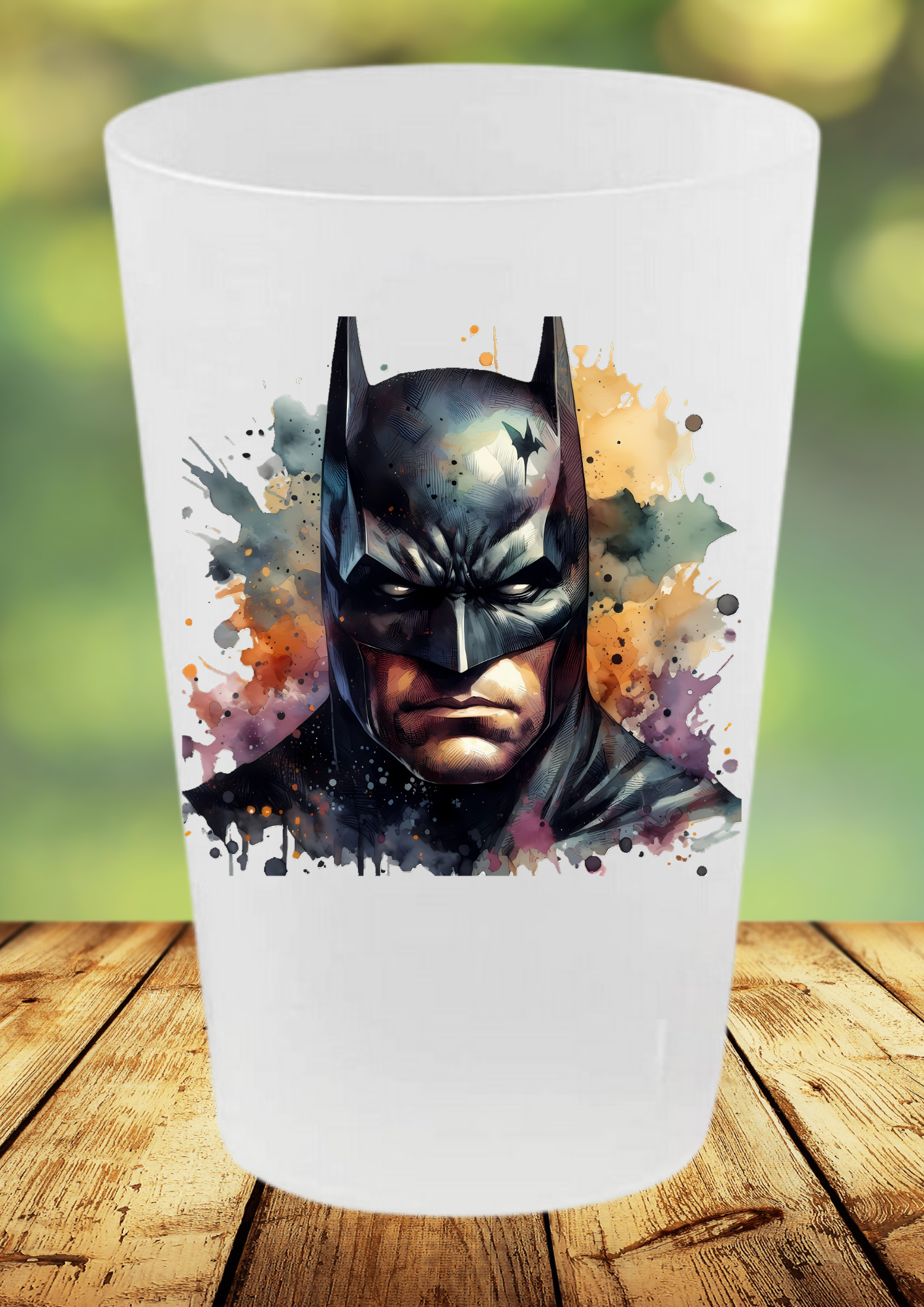 🦇 Gobelet Réutilisable 33cl – Collection BATMAN