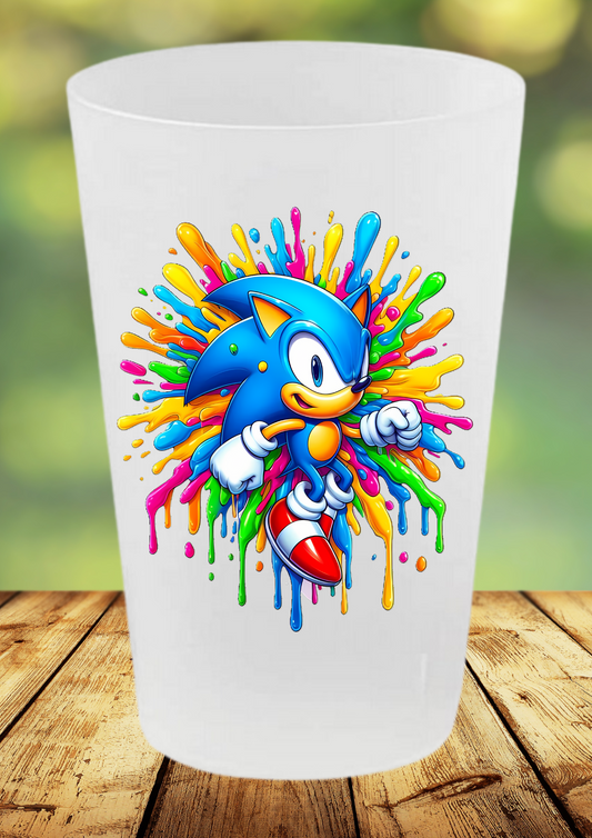 Gobelet réutilisable Sonic – Collection Édition Color Splash