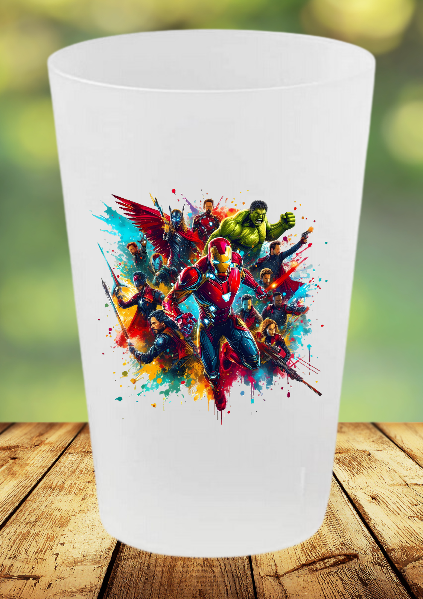 🥤 Gobelet  – Collection Super-Héros 🎉