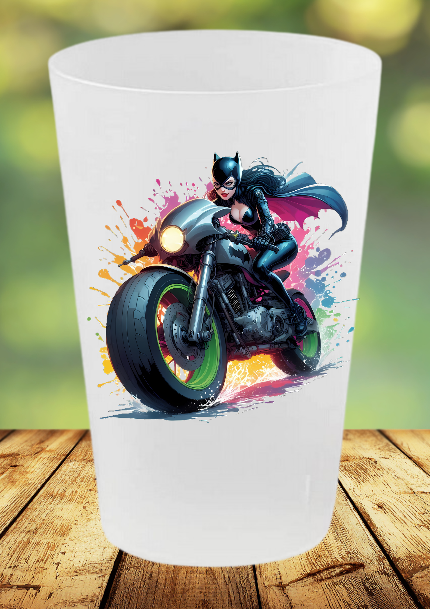 🐾 Verre Réutilisable 33cl – Catwoman