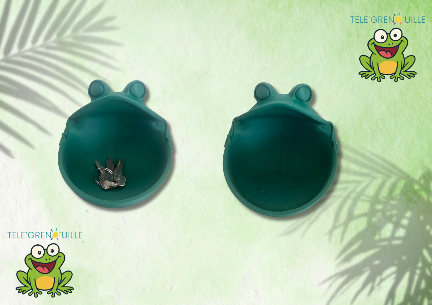 🐸 Vide-Poche Grenouille 3D