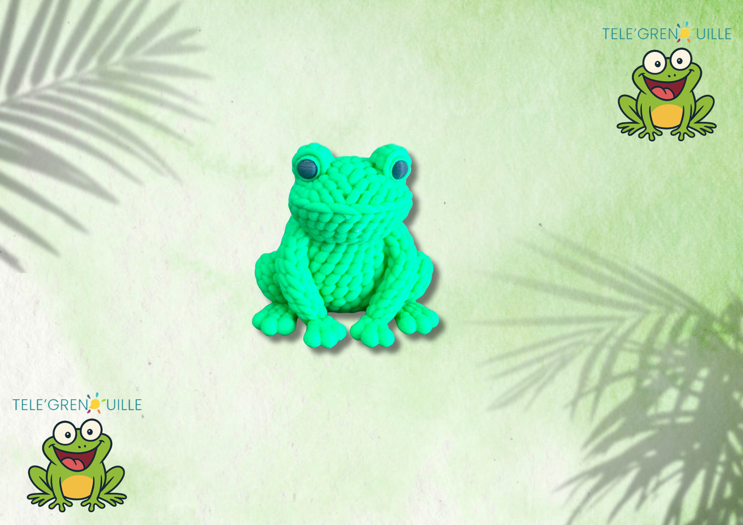 🐸 Figurine Grenouille 3D