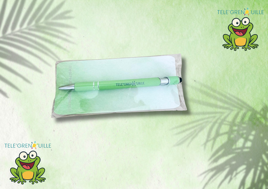 Stylo Gravé Télé grenouille