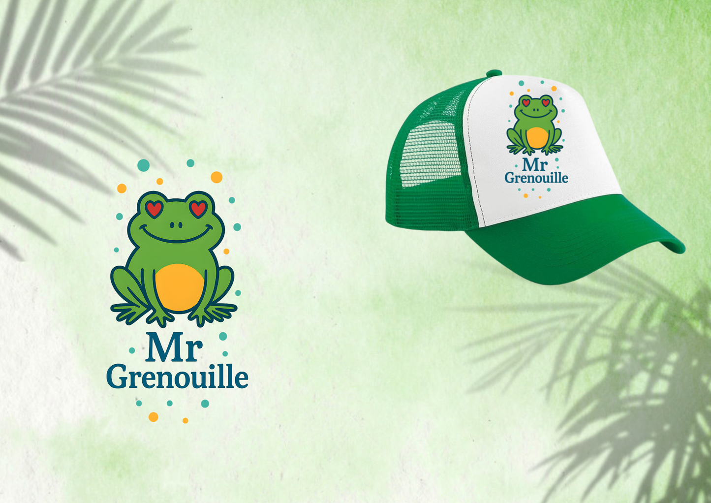 🧢 Casquette Trucker – Mr Grenouille