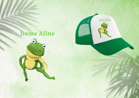 🧢 Casquette Trucker – Dame Aline