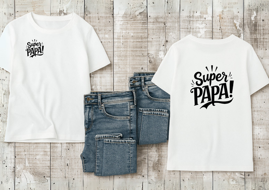 👕 Tee-shirt « Super Papa ! »