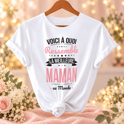 T-shirt Meilleure Maman – présentation