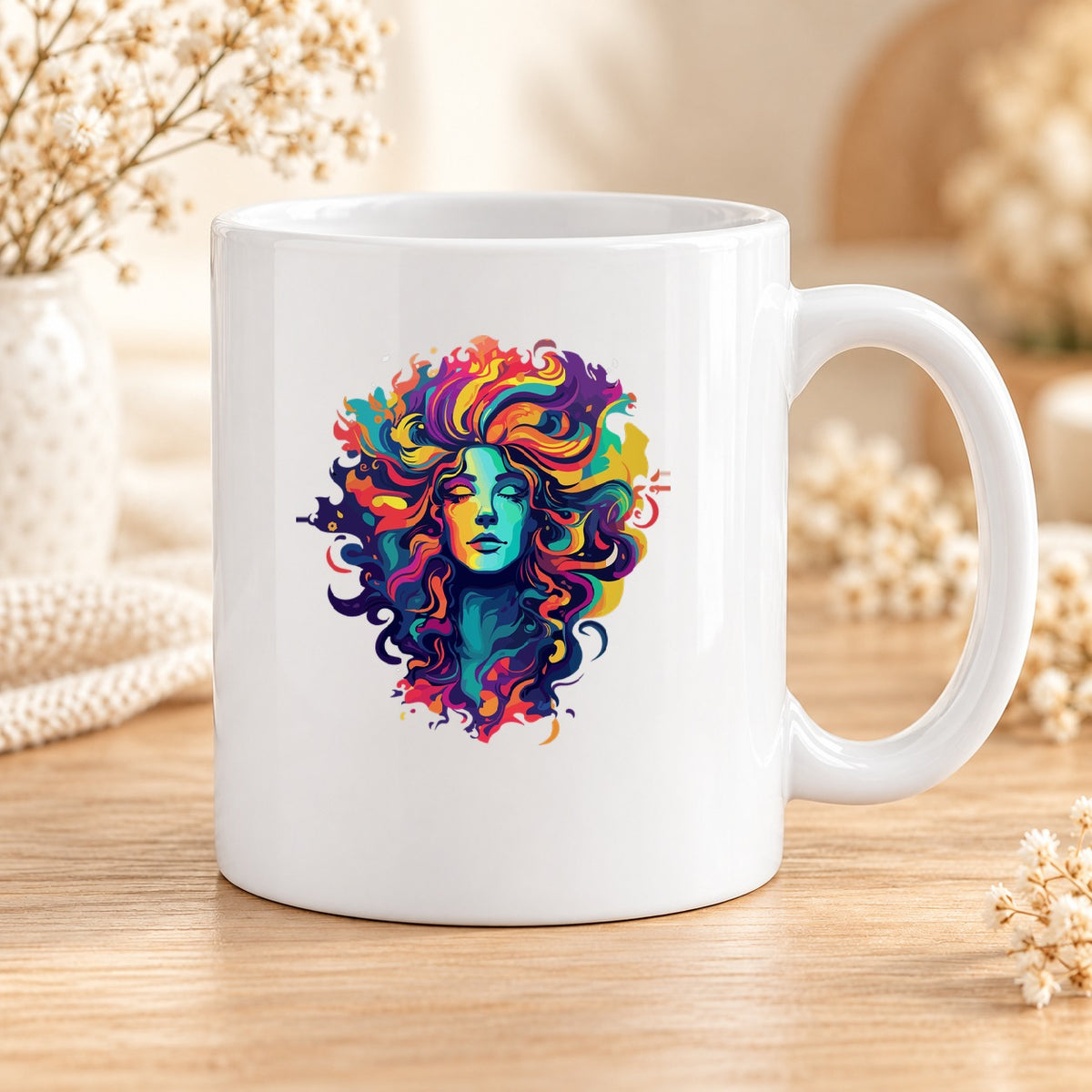 Mug Psychedelic céramique – Modèle 001