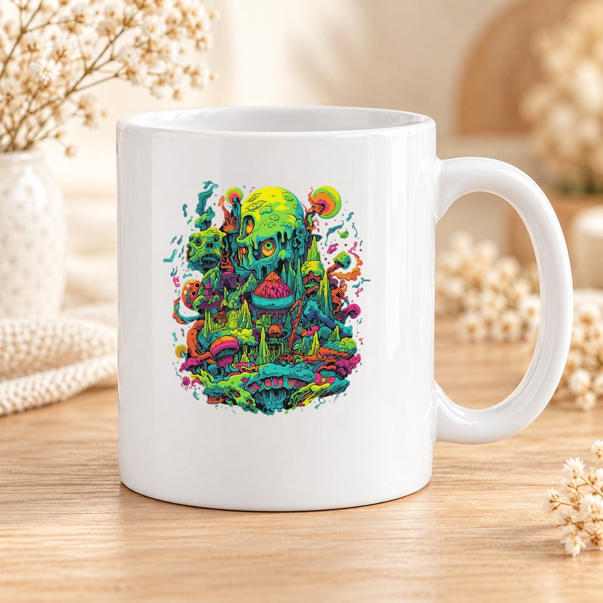 Mug Psychedelic céramique – Modèle 006